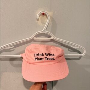 Pink Slogan Hat